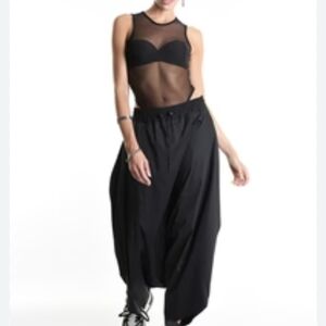 BARBARA BOLOGNA Harem Pants Elastic Waist Size Medium In Excellent Condition